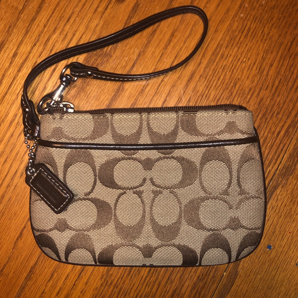 Coach wristlet